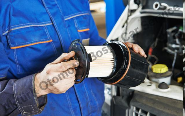 Araç Motor Yağ Filtresi Değişimi